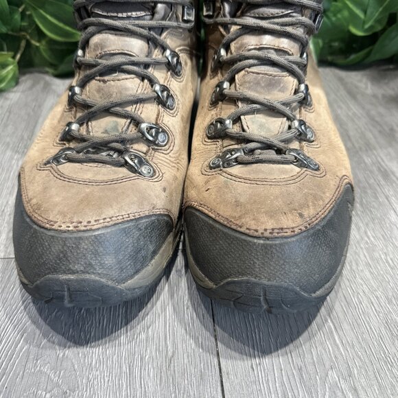 Vasque St. Elias GTX Mens 13 Brown Leather Hiking Boots Vibram Soles main image 11